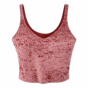 Lululemon Align Tank Crushed Velvet Soft Cranberry Special Edition Size 6 EUC